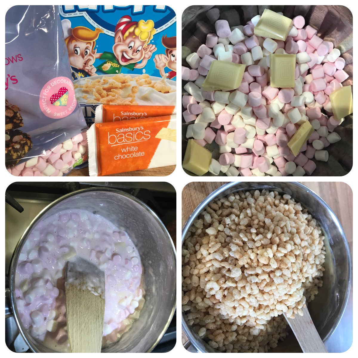 How To Make Rice Crispy Cakes With Marshmallows And Toffee How To Make Rice Crispy Cakes With Marshmallows And Toffee